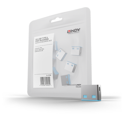 USB-A Port Blocker – Pack of 10 Locks