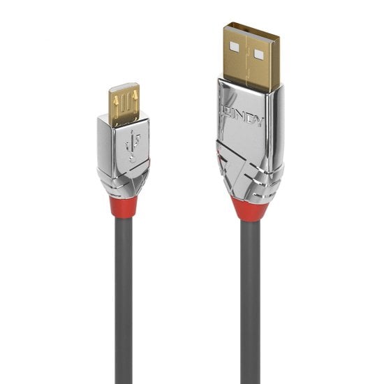 0.5m USB 2.0 Type A to Micro-B Cable, Cromo Line