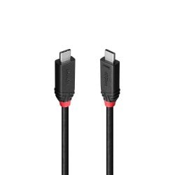 0.5m USB4 USB-C to C Cable, 40Gbps, 8K60, 240W PD, Black Line