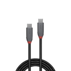 0.8m USB4 USB-C to C Cable, 80Gbps, 240W PD, Anthra Line