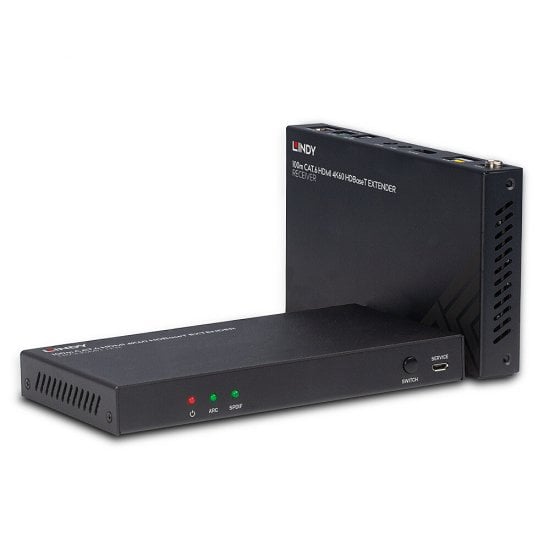 100m Cat.6 HDMI 4K60, Audio, IR & RS-232 HDBaseT Extender