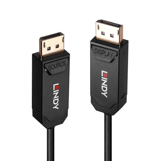 10m Fibre Optic Hybrid DP 2.0 UHBR10 Cable