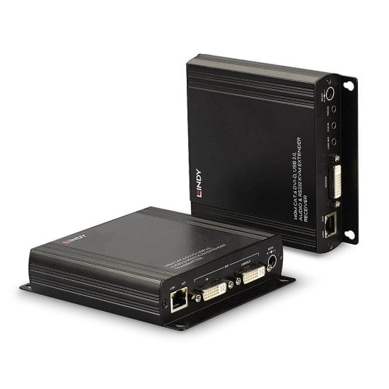 140m Cat.6 DVI-D, USB, Audio & RS-232 KVM Extender