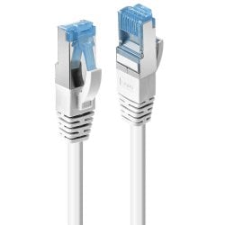 1m CAT6a S/FTP LS0H Snagless Gigabit Ethernet Cable, White