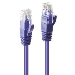 2m CAT6 U/UTP Ethernet Cable, Purple