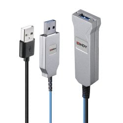 30m USB 3.2 Gen 1 Fibre Optic Cable