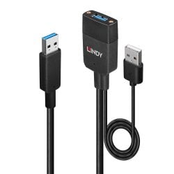 35m USB 3.2 Gen 2 Hybrid Fibre Optic USB-A Cable