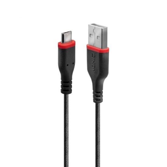 Fenzer Micro USB Fast Charging & Data Sync Cable – 3ft, Black – U2A1-MCB-01BLK – Universal