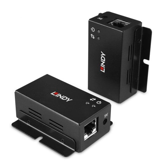 50m Cat.6 USB 2.0 2-Port Hub Extender