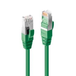5m CAT6a S/FTP LS0H Snagless Gigabit Ethernet Cable, Green