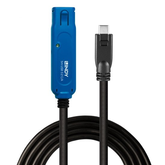 5m USB 3.2 Gen 1 USB-C to USB-A Active Extension Pro