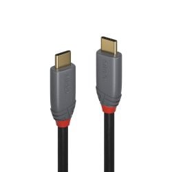 5m USB 3.2  Type C to C Cable, 10Gbps, 100W PD, Anthra Line