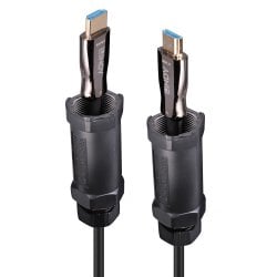 70m Armoured Fibre Optic Hybrid HDMI 8K60 Cable