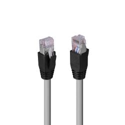 90m Cat.6A U/FTP LSZH Solid Core Ethernet Cable, Grey