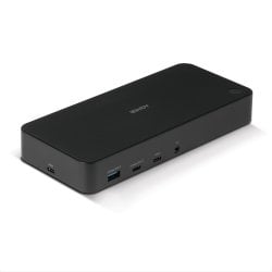 DST-Pro Universal Laptop Docking Station | USB-C & USB-A | 3x 4K HDMI®/DP | 100W PD