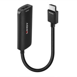 LINDY DisplayPort Zu HDMI Adapterkabel – 2m, 4K@60Hz, HDR, Aktiv, Für Grafikkarten
