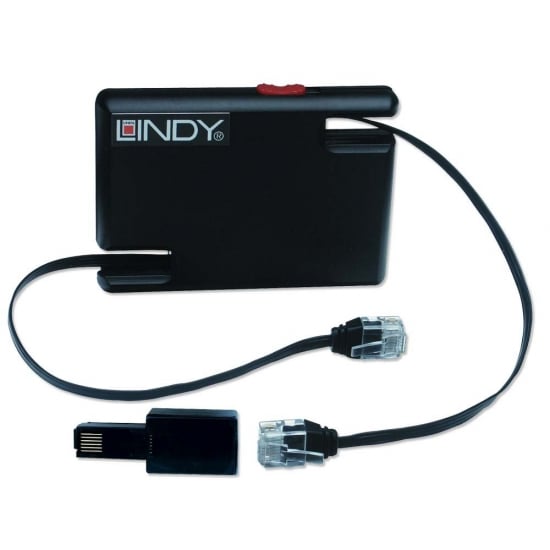 Retractable RJ-45 CAT5 U/UTP Cable with RJ-12 Adapters Reviews ...