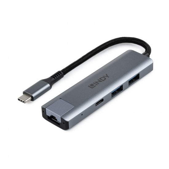 USB 3.2 Gen 2 Type C Hub & Gigabit Ethernet Converter