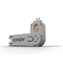 USB-A Port Blocker Extra Key, Orange (1x Key)