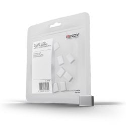 USB-C Port Blocker Extra Lock Pack, White (10x Locks)