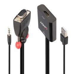 VGA & Audio to HDMI Converter