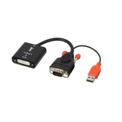 Lindy VGA & Audio Auf HDMI Konverter – Adapter Für ältere Geräte An Moderne Bildschirme – Hohe Qualität